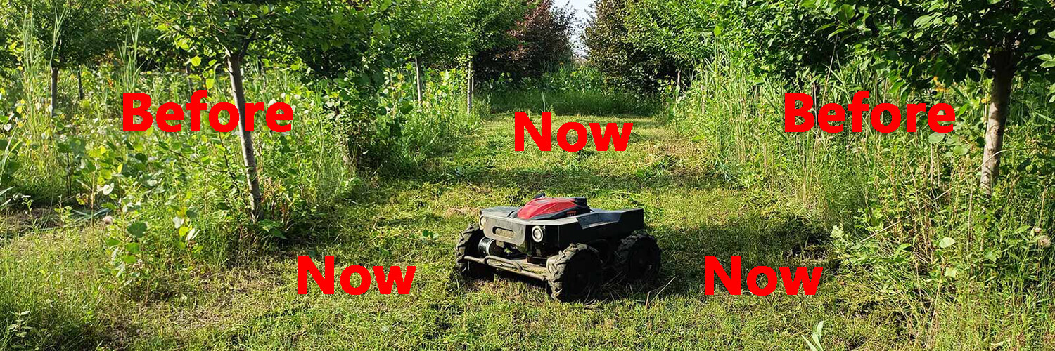 4WD Remote Control Lawn Mower